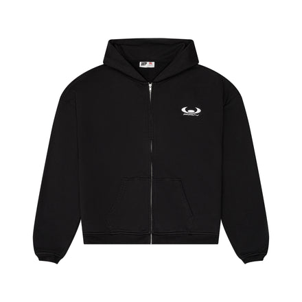 Sports Icon Zip Up Black