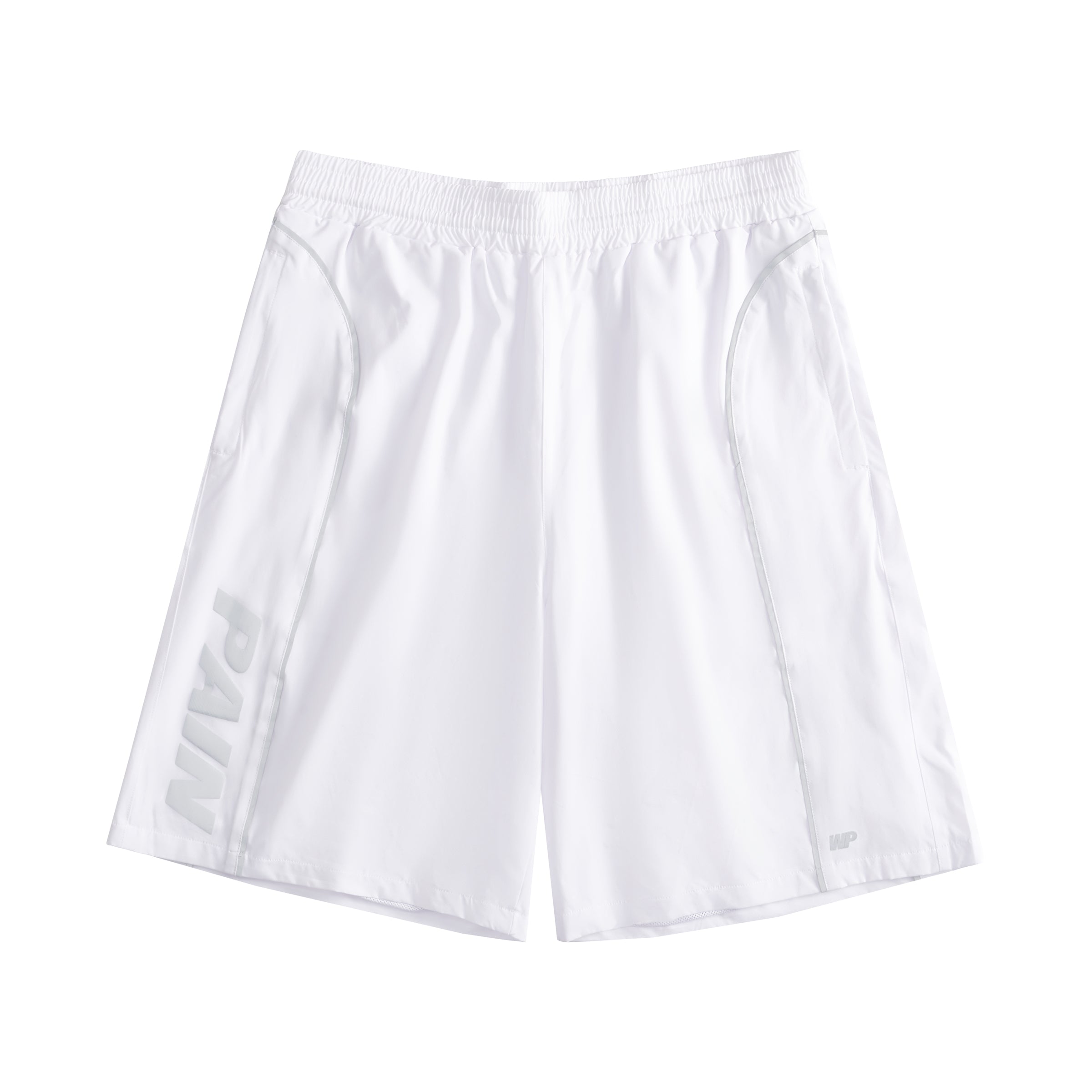 White Pain Tech Track Shorts