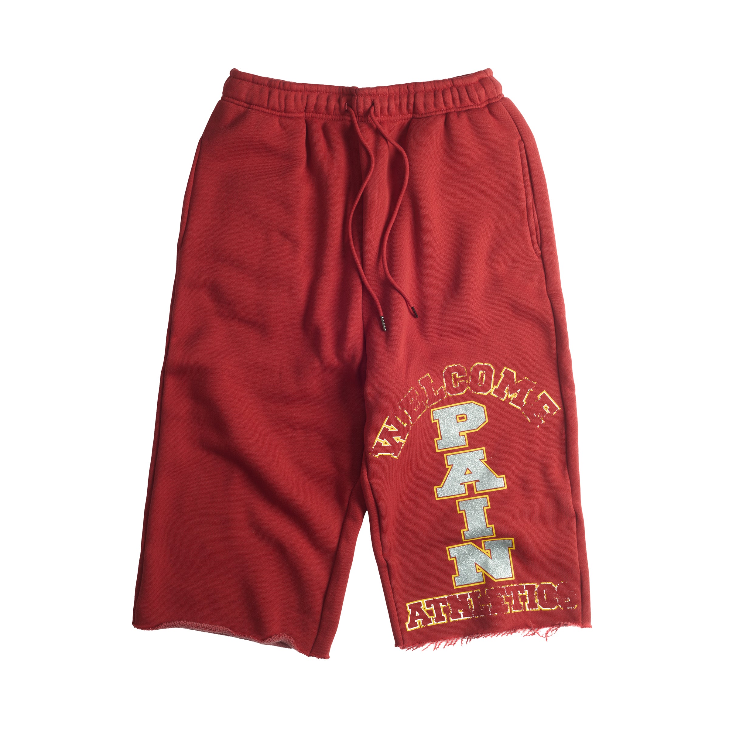 Crimson 3/4 Sweats