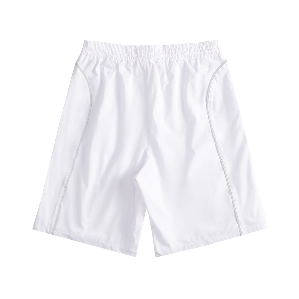 White Pain Tech Track Shorts