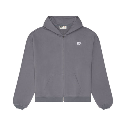 Essential Zip Up - Grey