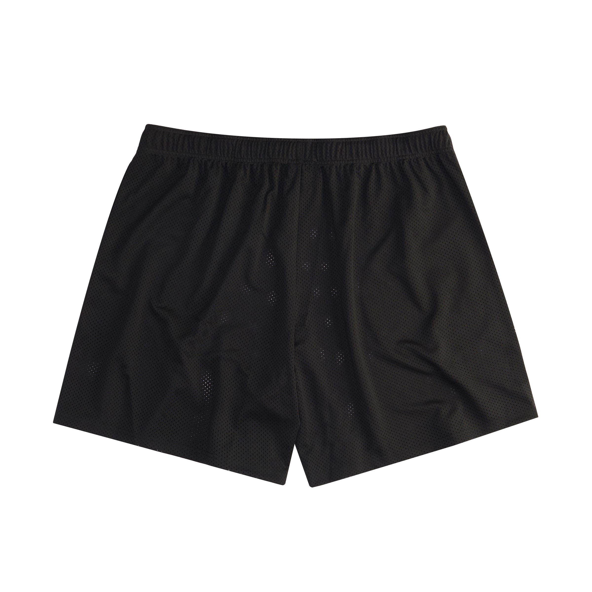 Black Mesh Shorts