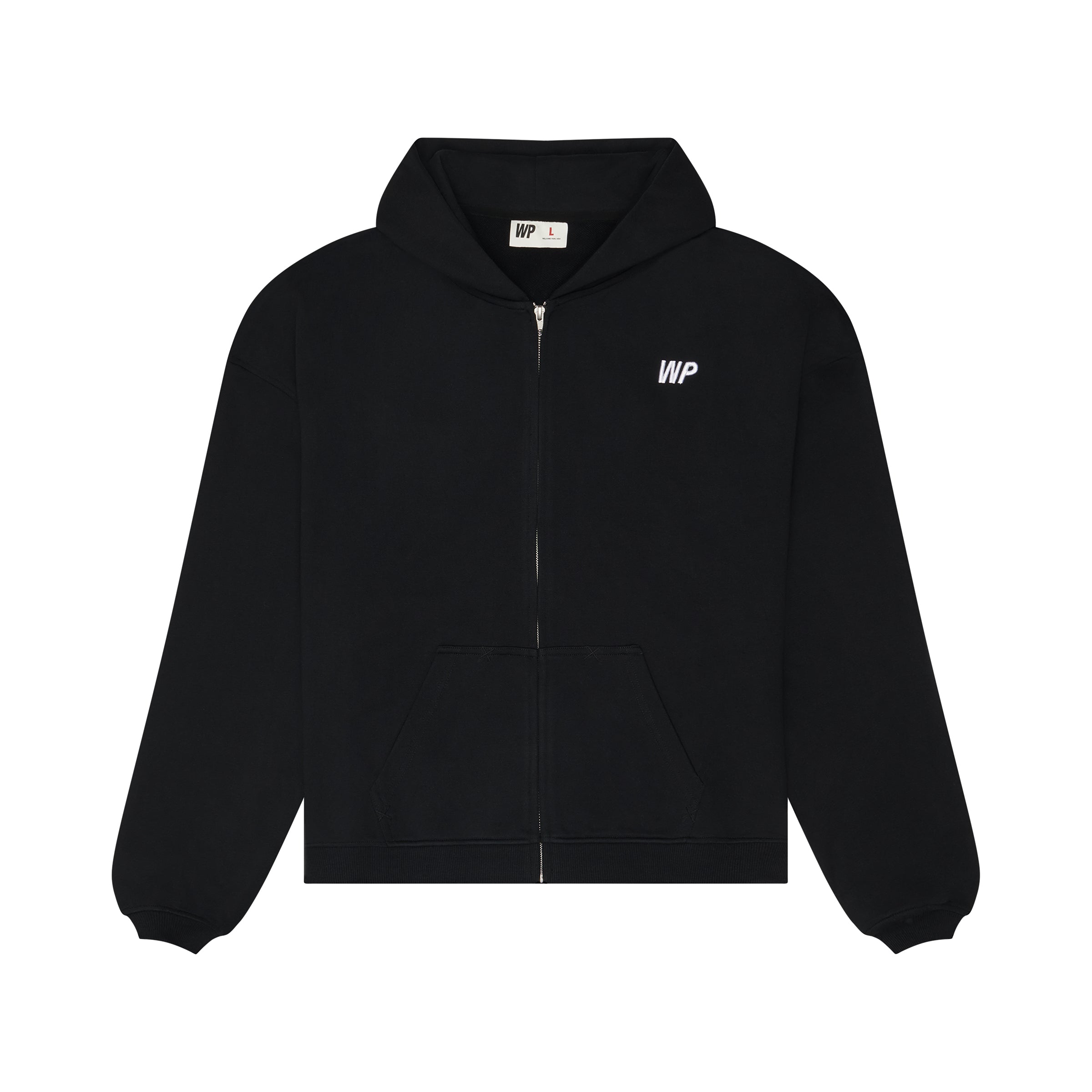 Essential Zip Up - Black