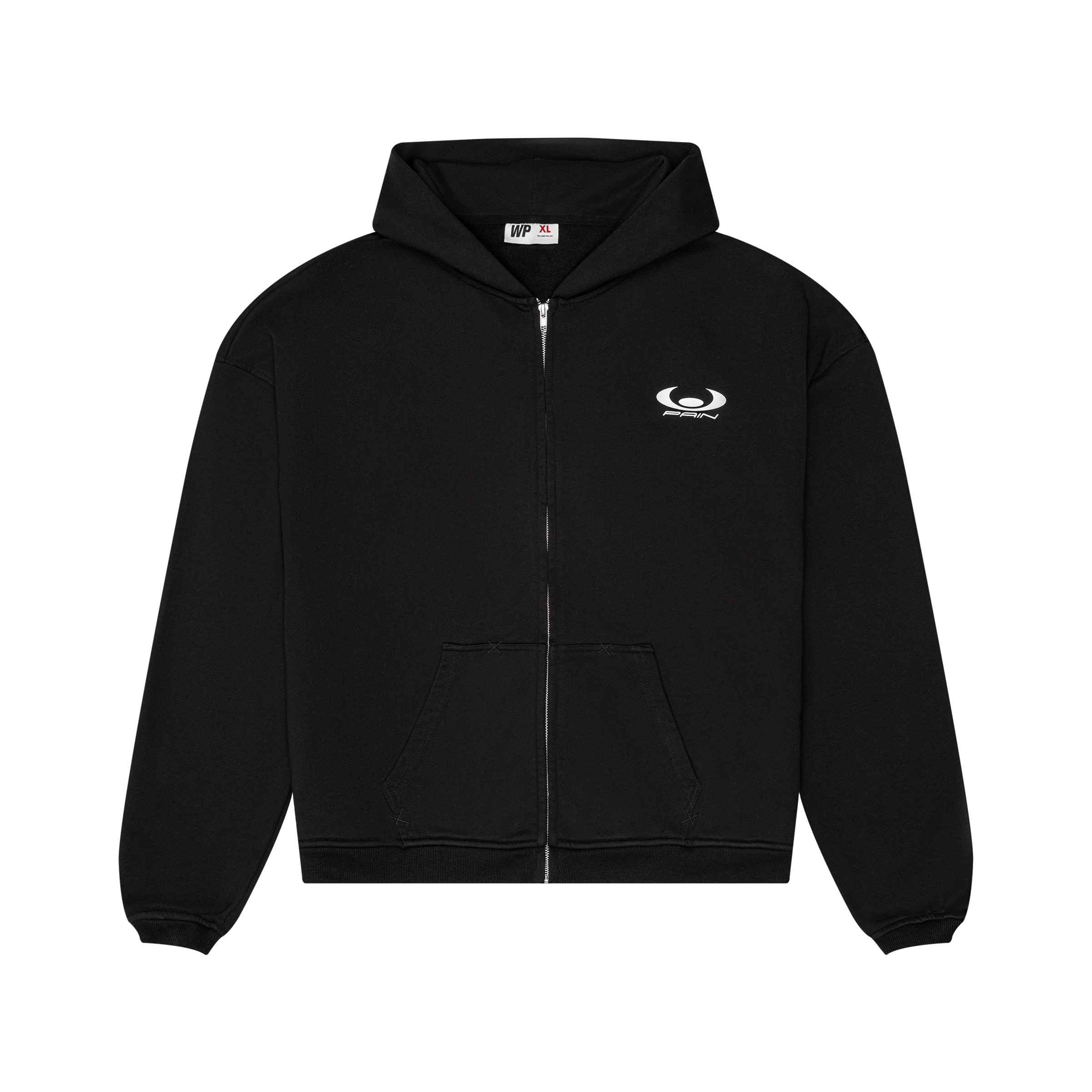 Sports Icon Zip Up Black