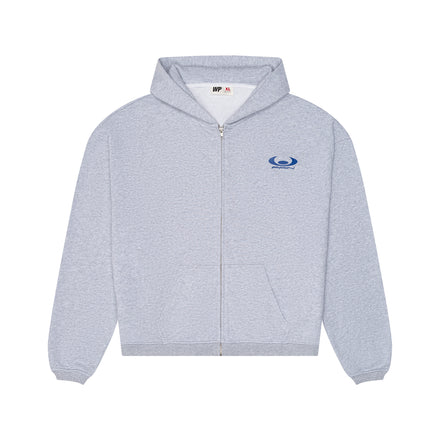 Sports Icon Zip Up Grey